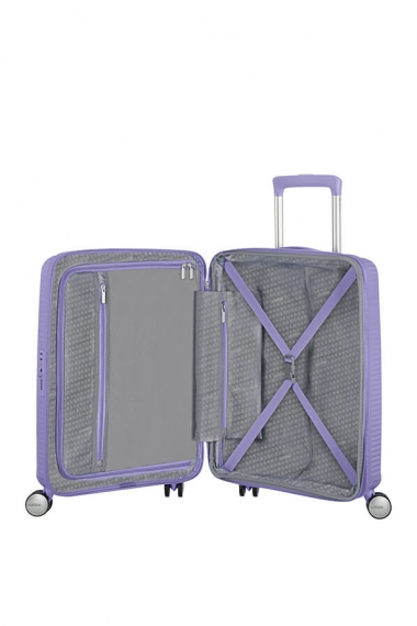 American Tourister Soundbox 55cm - Kabinkoffert Utvidbar Lavender