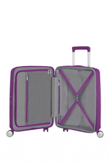 American Tourister Soundbox 55cm - Kabinväska Lila_2