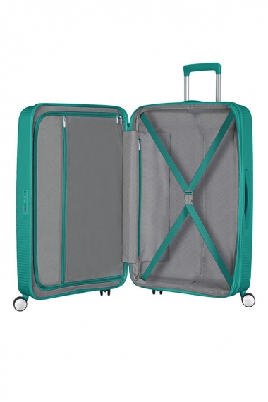 American Tourister Soundbox 67cm - Mellomstor Forest Green