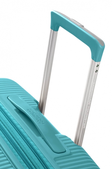 American Tourister Soundbox 67cm - Mellomstor Utvidbar Turquoise Tonic