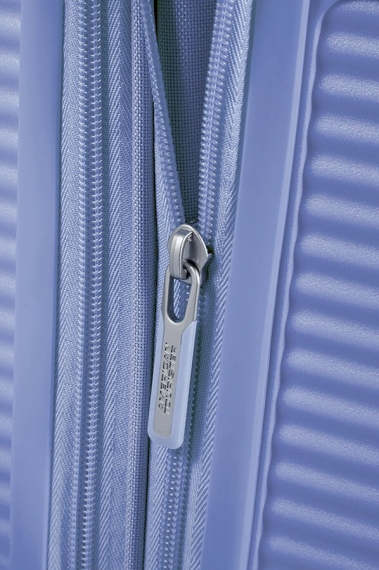 American Tourister Soundbox 77cm - Stor Lys blå