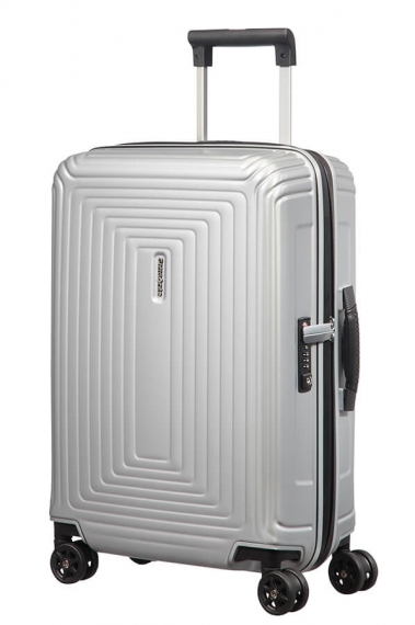 Samsonite Neopulse DLX 55cm - Kabinväska Matt Silver