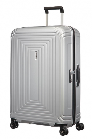 Samsonite Neopulse DLX 75cm - Stor Matt Silver
