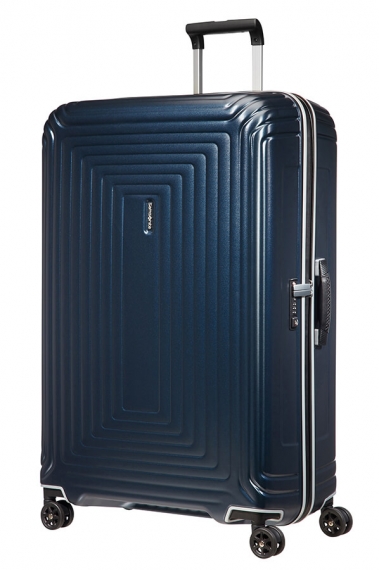 Samsonite Neopulse DLX 81cm - Extra Stor Matt Blå