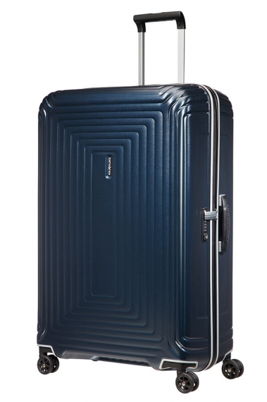 Samsonite Neopulse DLX 81cm - Extra Stor Matt Blå