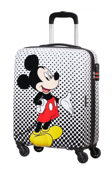 American Tourister Disney Legends 4-hjul 55cm - Kabinkoffert Mickey Mouse Polka Dot