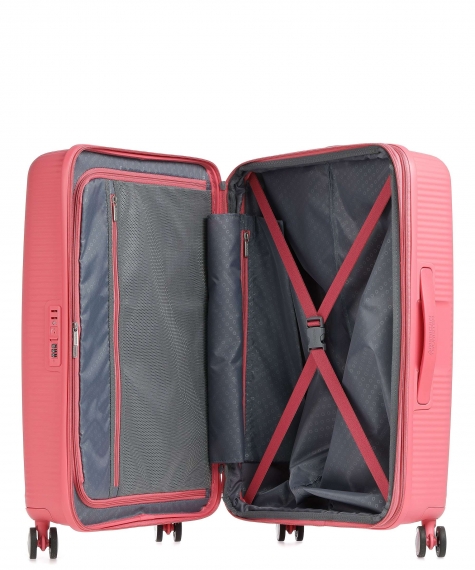 American Tourister Soundbox 67cm - Mellomstor Utvidbar Sun Kissed Coral