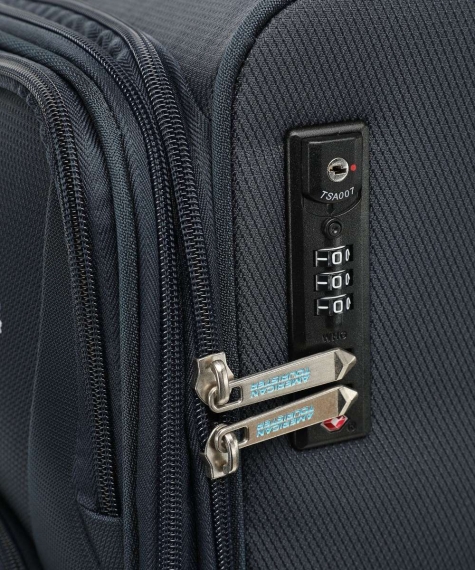 American Tourister Summerfunk 79cm - Stor Expanderbar Blå_2