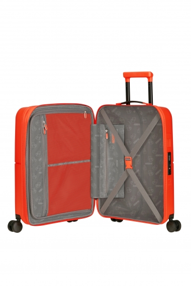 American Tourister Dashpop 55 cm - Kabinkoffert Utvidbar Tangerine Red