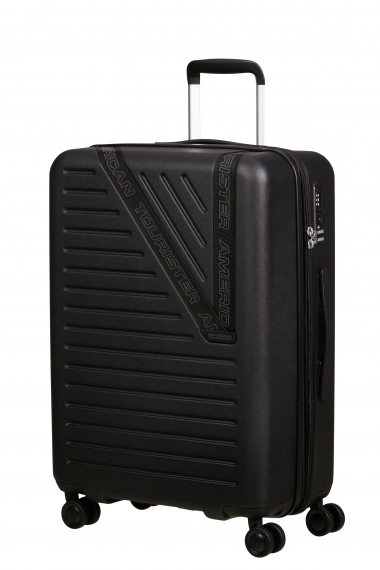 American Tourister Dynabelt - Mellomstor Utvidbar Volcano Black