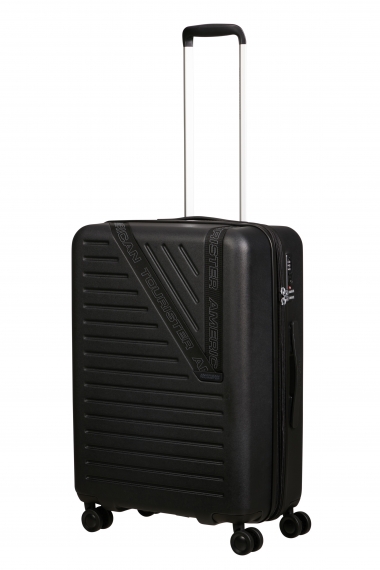 American Tourister Dynabelt - Mellomstor Utvidbar Volcano Black
