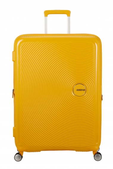 American Tourister Soundbox 80cm - XL Utvidbar Golden Yellow