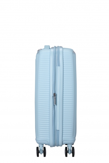 American Tourister Soundbox 55cm - Kabinkoffert Utvidbar Pastel Blue