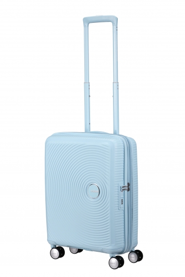 American Tourister Soundbox 55cm - Kabinkoffert Utvidbar Pastel Blue