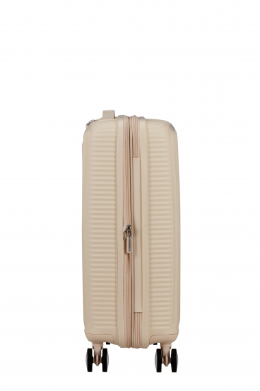 American Tourister Soundbox 55cm - Kabinkoffert Utvidbar Coconut Sand