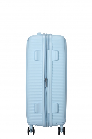 American Tourister Soundbox 67cm - Mellomstor Utvidbar Pastel Blue