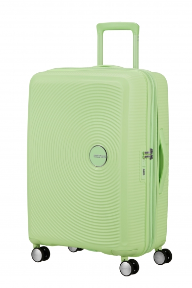 American Tourister Soundbox 67cm - Mellomstor Utvidbar Kiwi Green