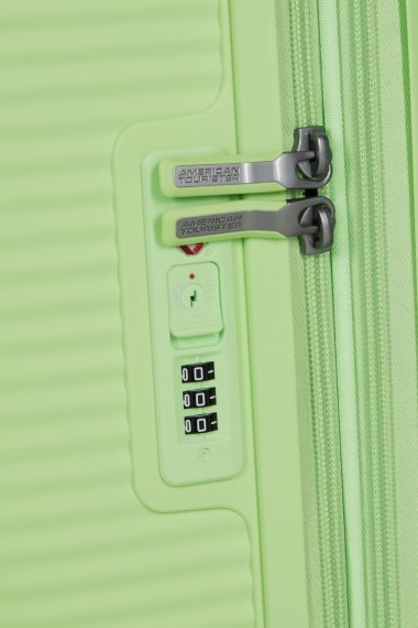 American Tourister Soundbox 67cm - Mellomstor Utvidbar Kiwi Green