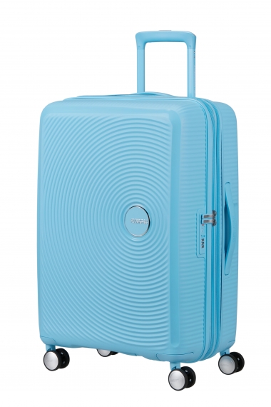 American Tourister Soundbox 67cm - Mellomstor Utvidbar Blueberry Fizz