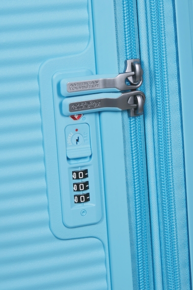 American Tourister Soundbox 67cm - Mellomstor Utvidbar Blueberry Fizz