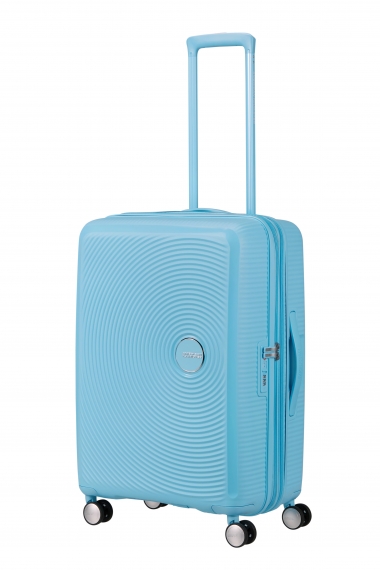 American Tourister Soundbox 67cm - Mellomstor Utvidbar Blueberry Fizz