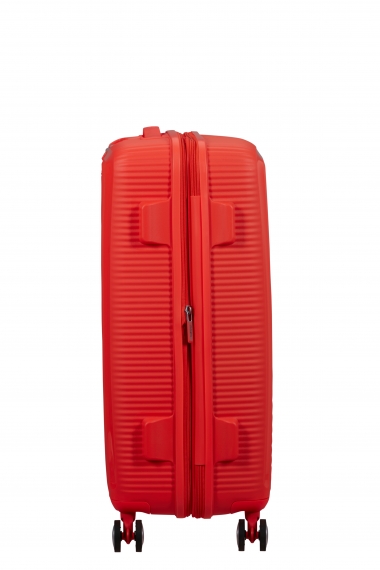 American Tourister Soundbox 67cm - Mellomstor Utvidbar Neon Orange
