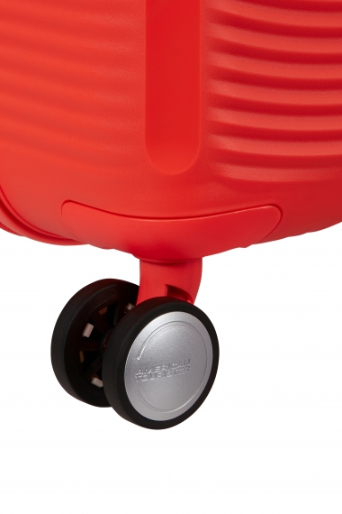 American Tourister Soundbox 67cm - Mellomstor Utvidbar Neon Orange