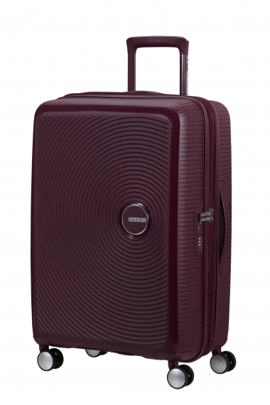 American Tourister Soundbox 67cm - Mellomstor Utvidbar Wild Cherry