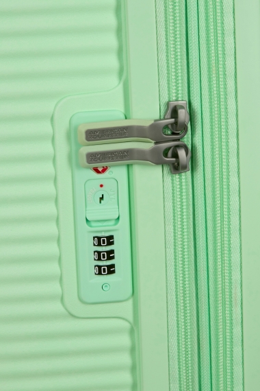 American Tourister Soundbox 77cm - Stor Utvidbar Pastel Green