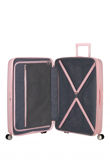 American Tourister Soundbox 77cm - Stor Utvidbar Pastel Pink