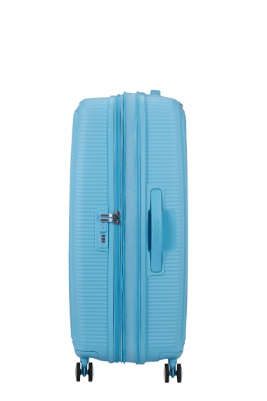 American Tourister Soundbox 77cm - Stor Utvidbar Blueberry Fizz
