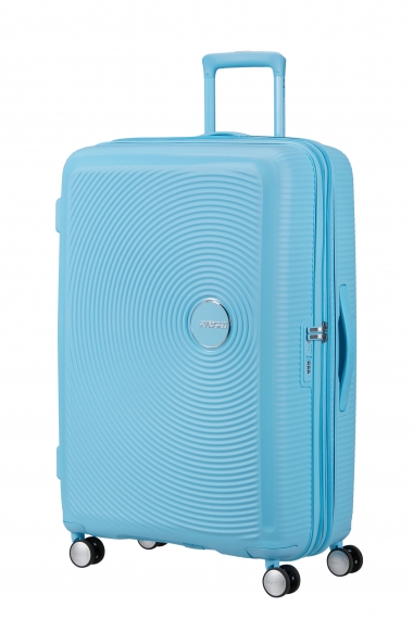 American Tourister Soundbox 77cm - Stor Utvidbar Blueberry Fizz