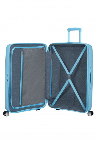 American Tourister Soundbox 77cm - Stor Utvidbar Blueberry Fizz