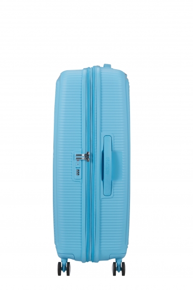 American Tourister Soundbox 77cm - Stor Utvidbar Blueberry Fizz