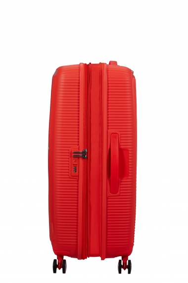 American Tourister Soundbox 77cm - Stor Utvidbar Neon Orange