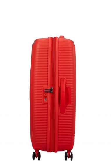 American Tourister Soundbox 77cm - Stor Utvidbar Neon Orange