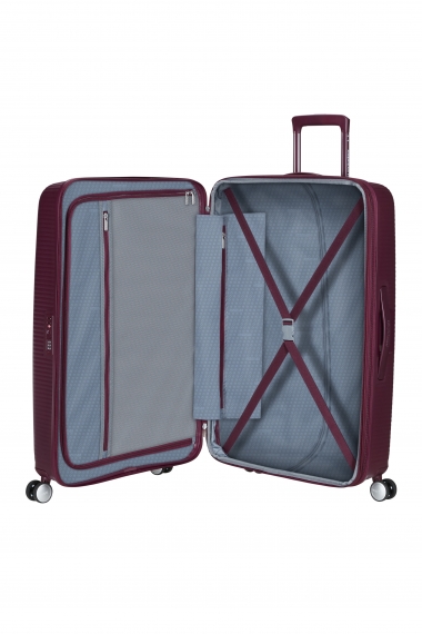American Tourister Soundbox 77cm - Stor Utvidbar Wild Cherry