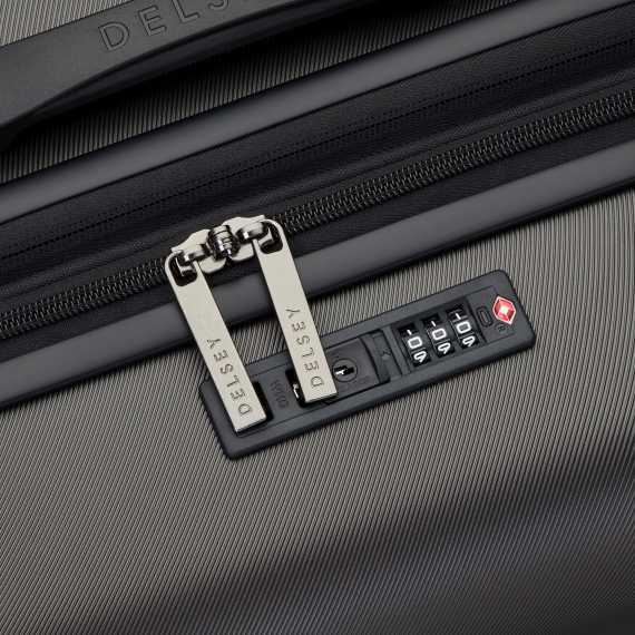 Delsey Air Armour - Mellomstor Utvidbar Black
