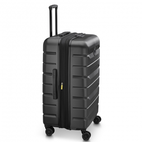 Delsey Air Armour - Stor Utvidbar Black