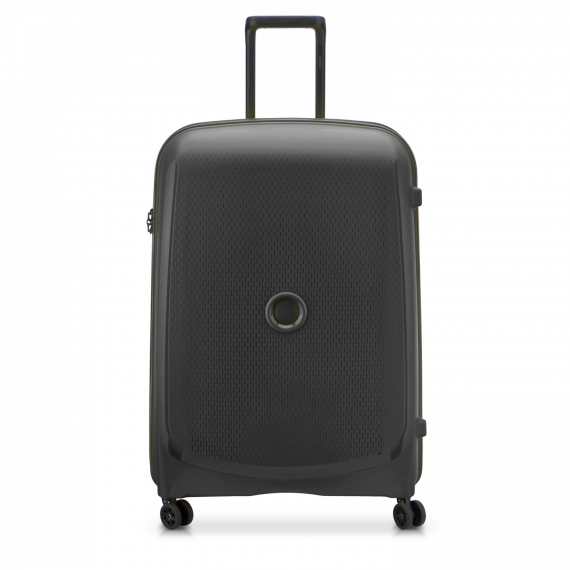 Delsey Belmont Plus 76cm - Stor Utvidbar Svart