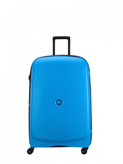 Delsey Belmont Plus 83cm - Ekstra Stor Utvidbar Zinc Blue