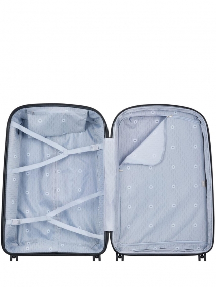 Delsey Belmont Plus 83cm - Ekstra Stor Utvidbar Zinc Blue