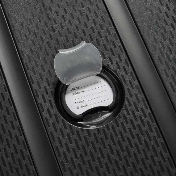 Delsey Belmont Plus 71cm - Mellomstor Utvidbar Black