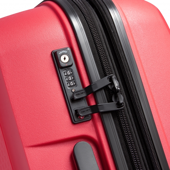 Delsey Belmont Plus 71cm - Mellomstor Utvidbar Tangerine Orange