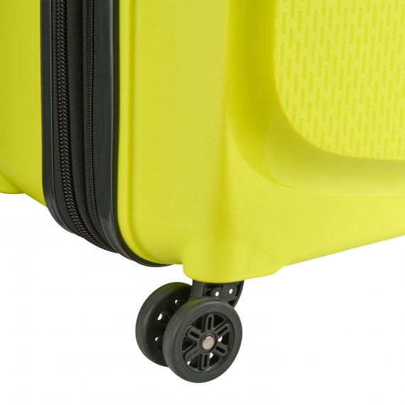 Delsey Belmont Plus 71cm - Mellomstor Utvidbar Green Chartreuse
