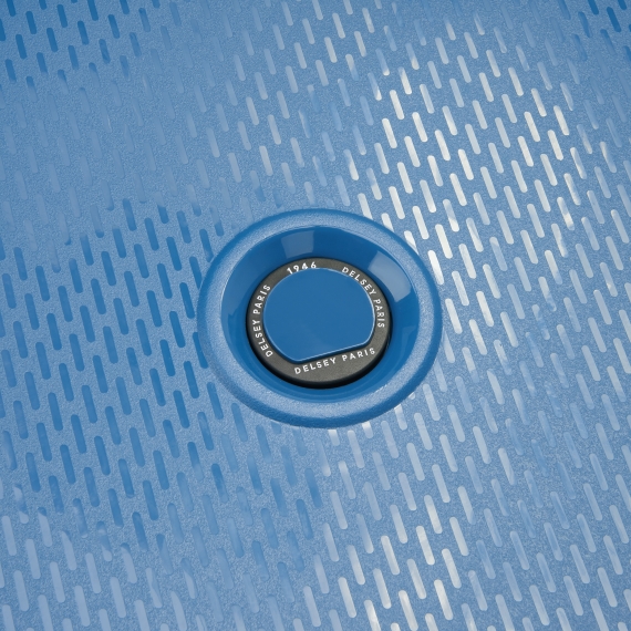 Delsey Belmont Plus 71cm - Mellomstor Utvidbar Zinc Blue