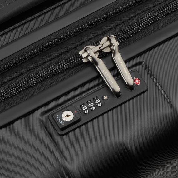 Delsey Carrousel 2 67cm - Mellomstor Utvidbar Black