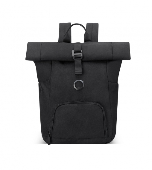 Delsey Citypak 15.6 - Dataryggsekk med Flap Svart