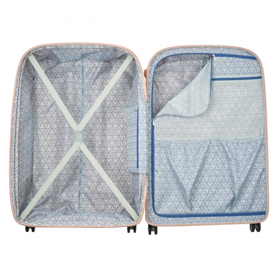 Delsey Clavel 83cm Utvidbar - Ekstra Stor Lys rosa
