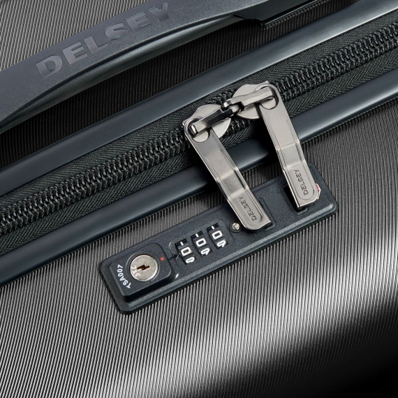 Delsey Comete+ Slim 77cm - Stor Svart